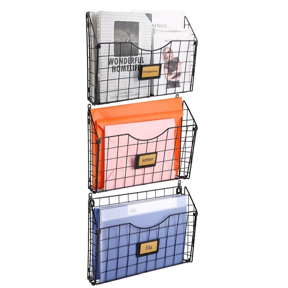 3 tier wall mounted file holder X cosrack