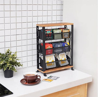 Kitchen Organizers: 3-Layer Tea Bags Organizer