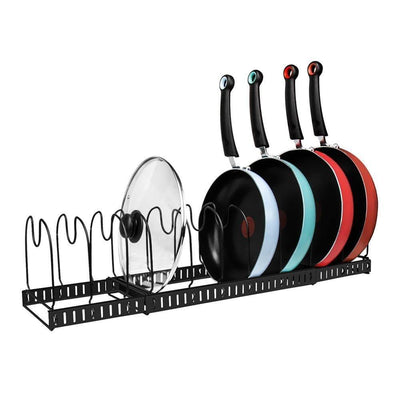 Pot lid rack display chart