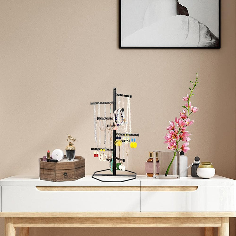 Rotating jewelry stand X-cosrack