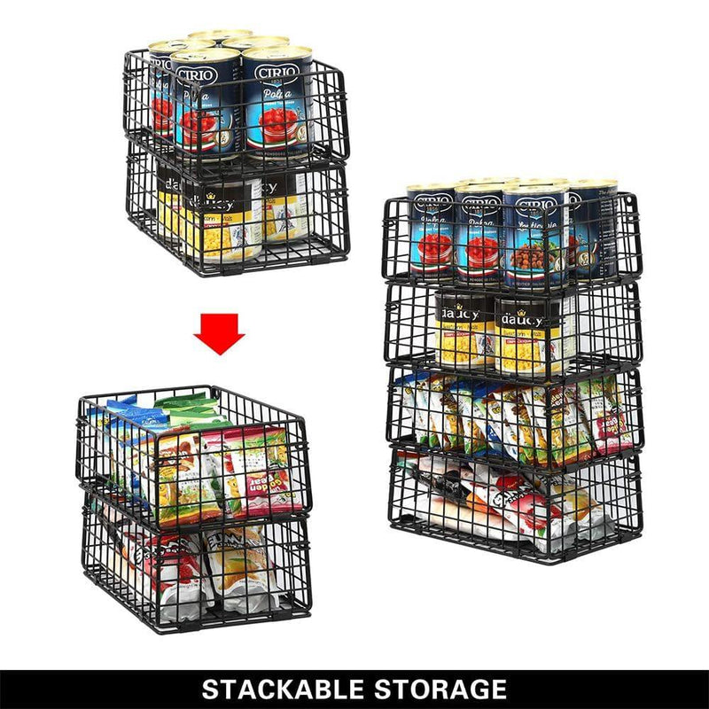 stackable wire baskets X-cosrack