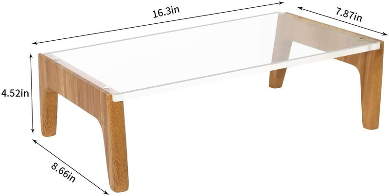 Monitor stand riser