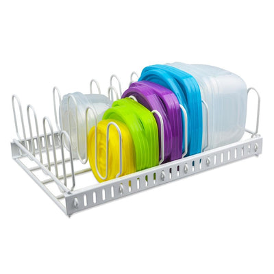 6 dividers container lid organizer