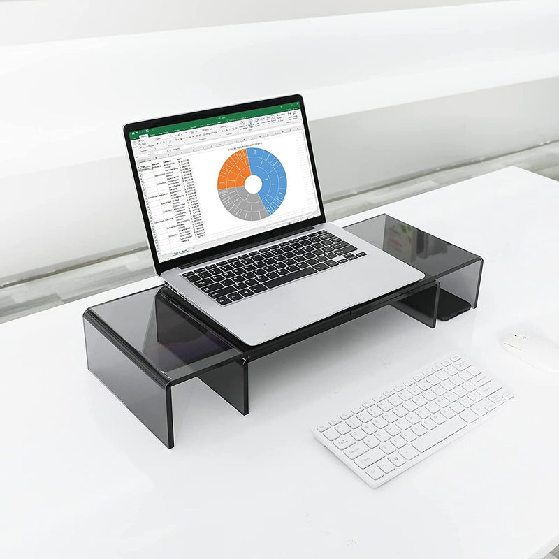 Clear acrylic computer monitor stand | X-cosrack