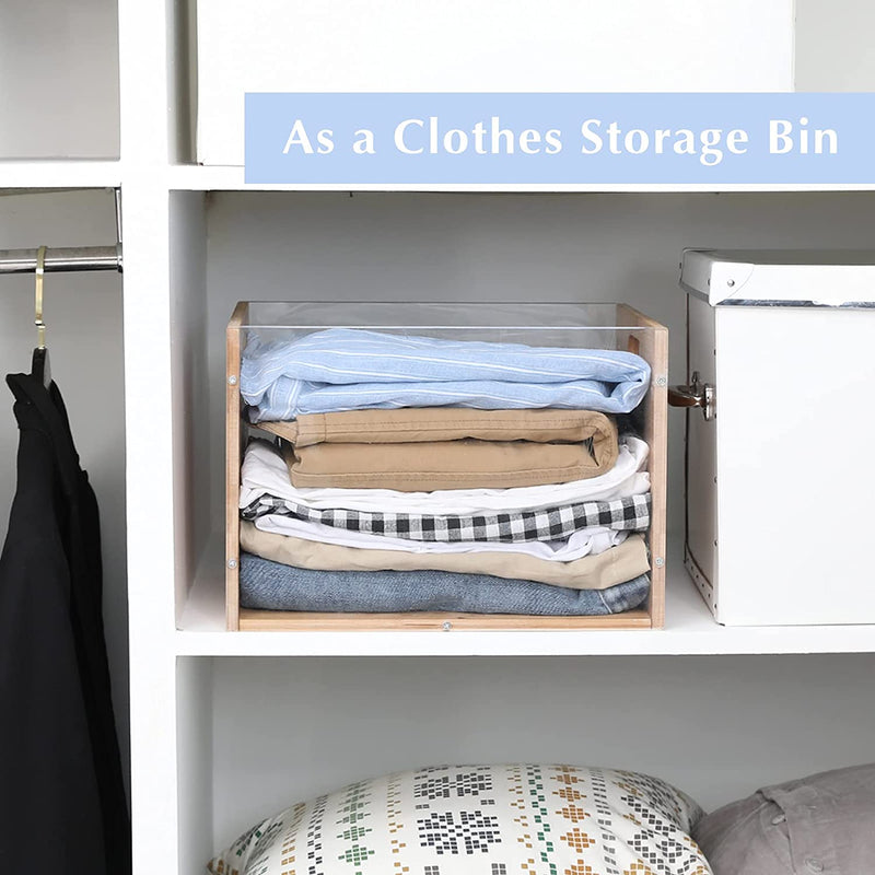 clothes storage bin