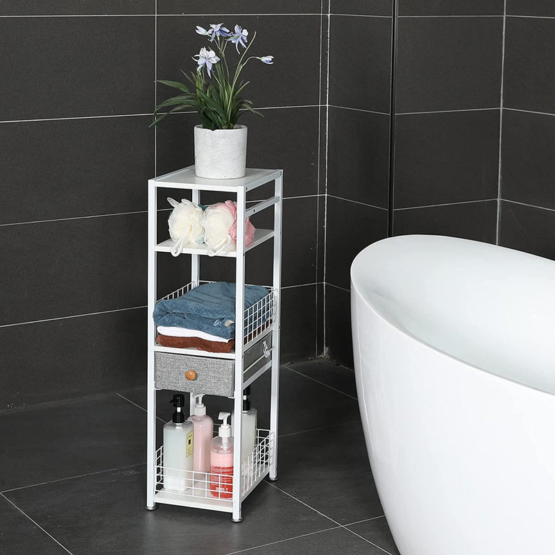 Small Bathroom Storage Cabinet with Drawer