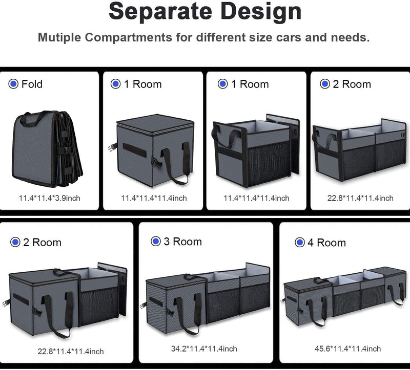 best trunk organizer separeate design