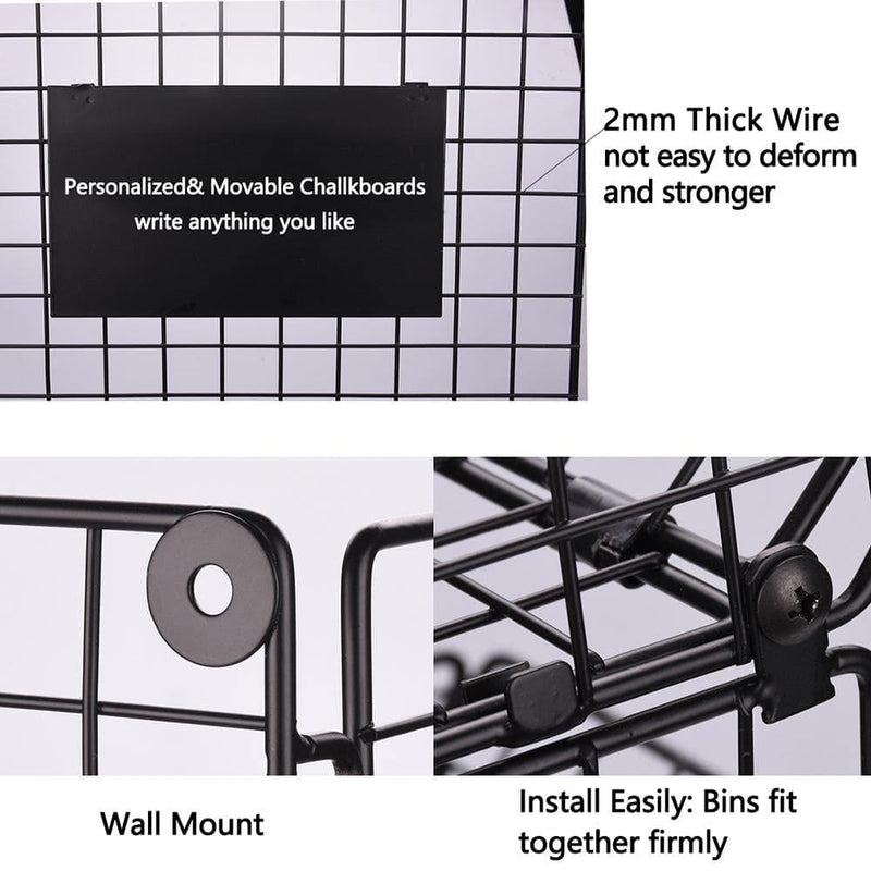 wall mounted wire basket X-cosrack