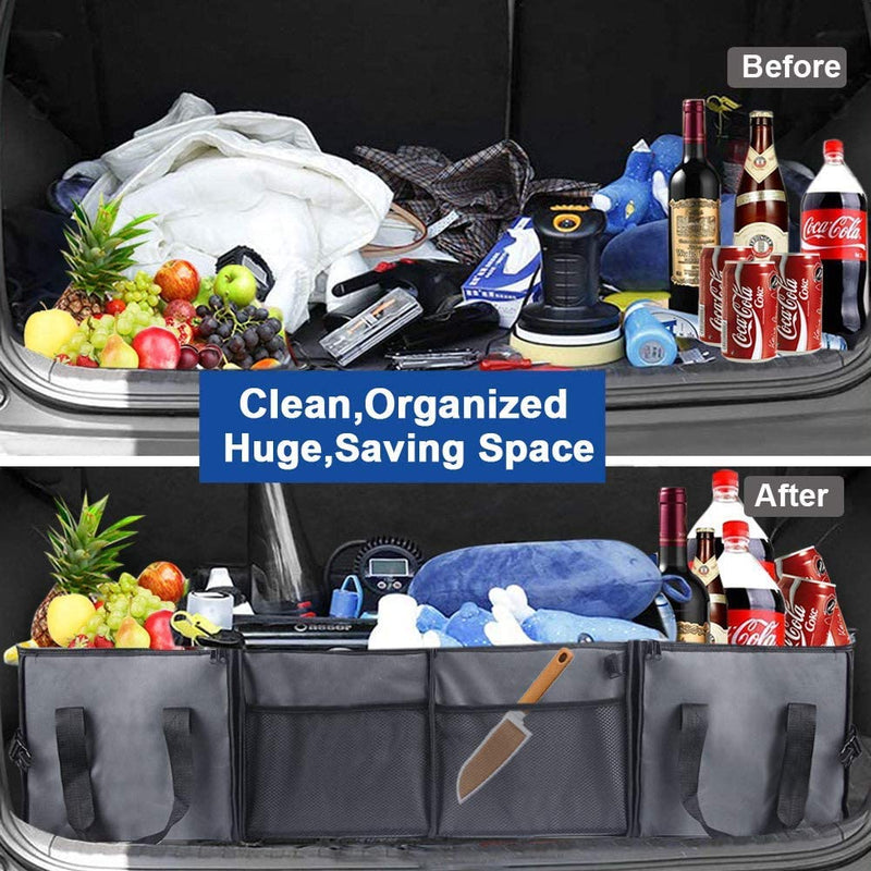car trunk storage containers save space