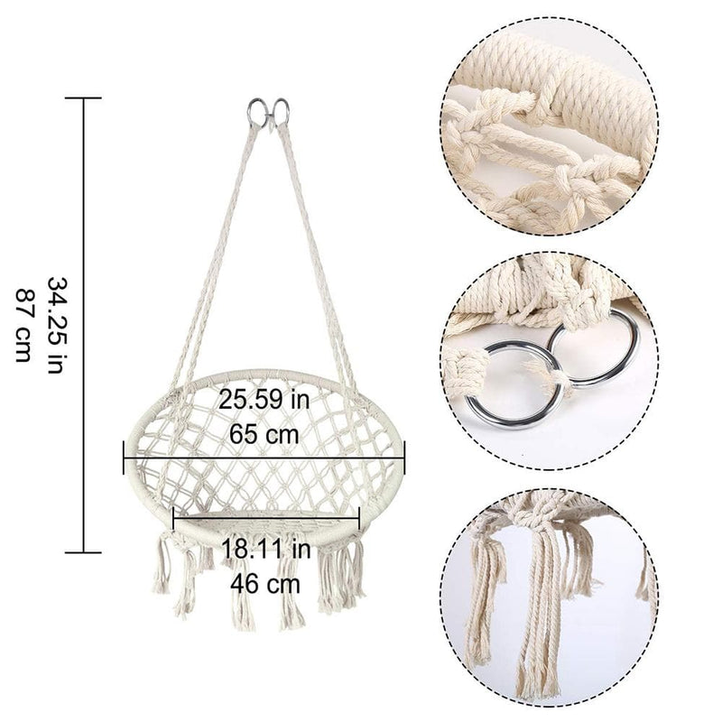 childrens hanging chair size chart