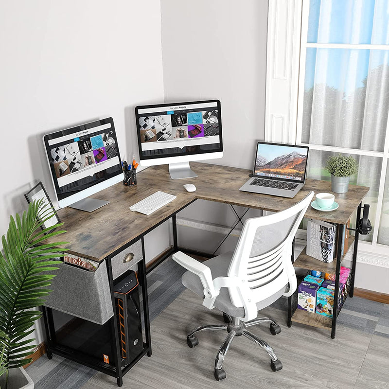 computer desk with drawers in the living room