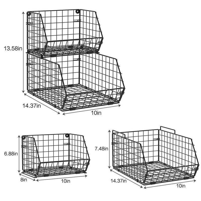 metal mesh basket X-cosrack