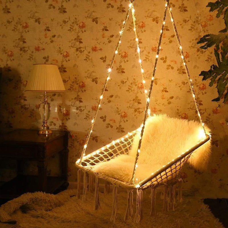 indoor hammock chair over the floor