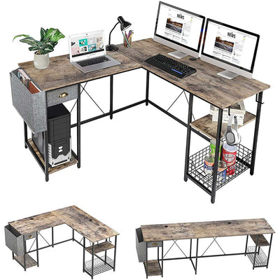 l shaped computer desk