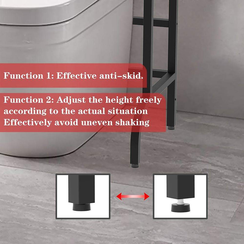 over the toilet stand, adjust the height freely