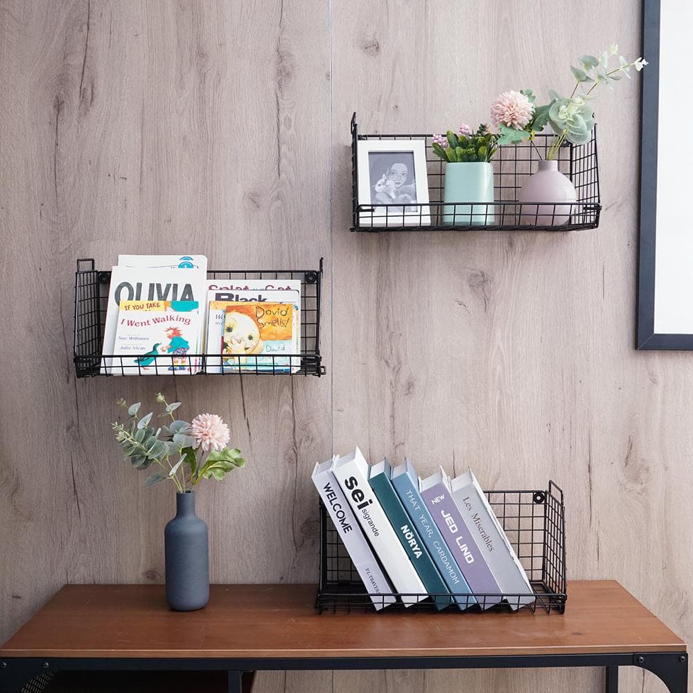 Stackable Wire Storage Baskets 3-Tier Design | X-cosrack