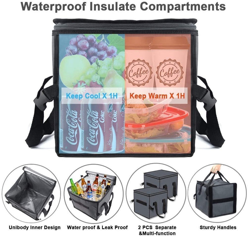 trunk storage organizer can place a variety of snacks and drinks