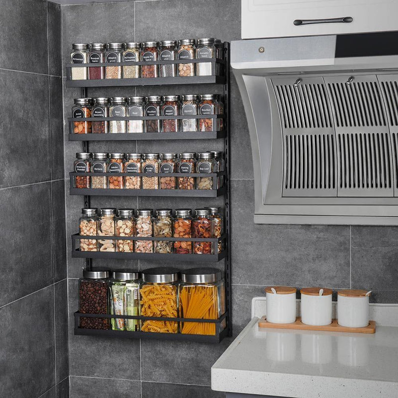 vertical spice rack wall mounted