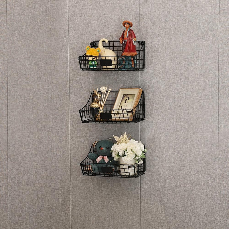 wall hanging wire basket scene map