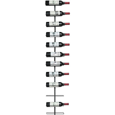 wall mounted wine rack 12 bottles